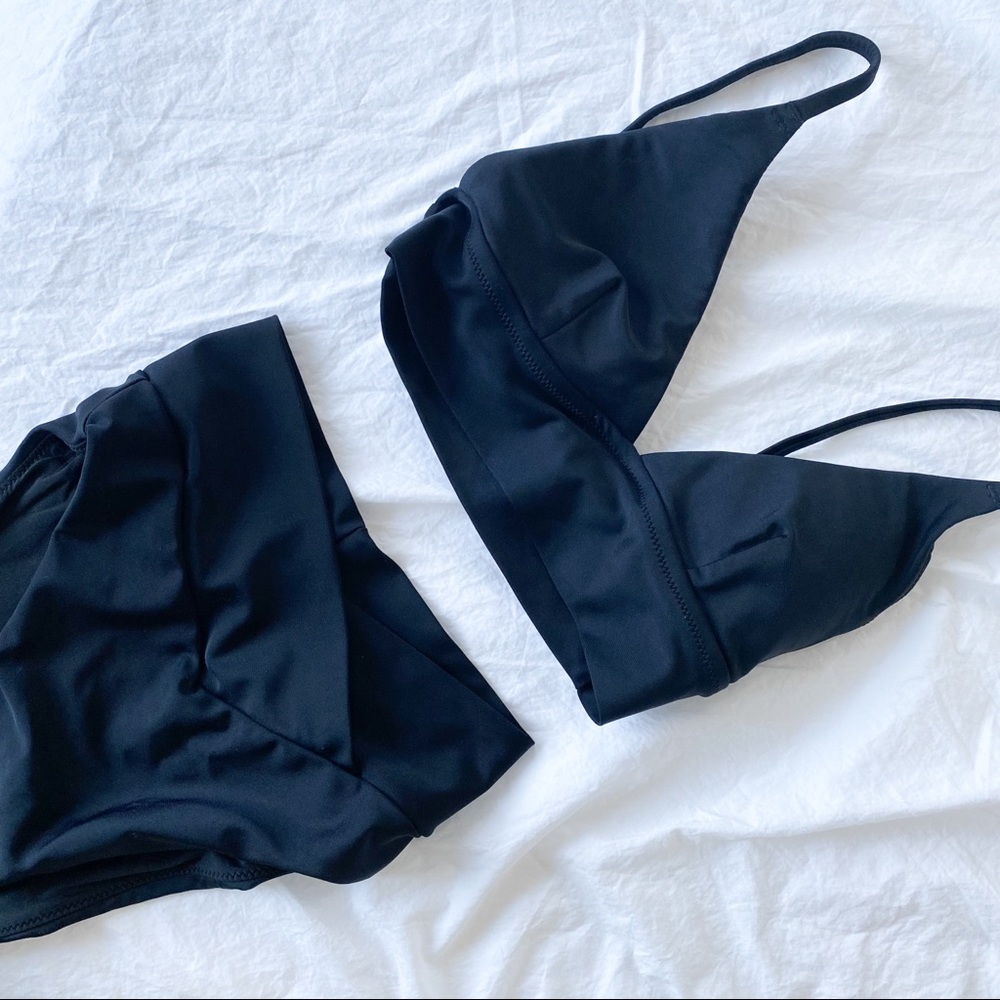 ✨ NWOT Aerie High-Waist Bikini Black